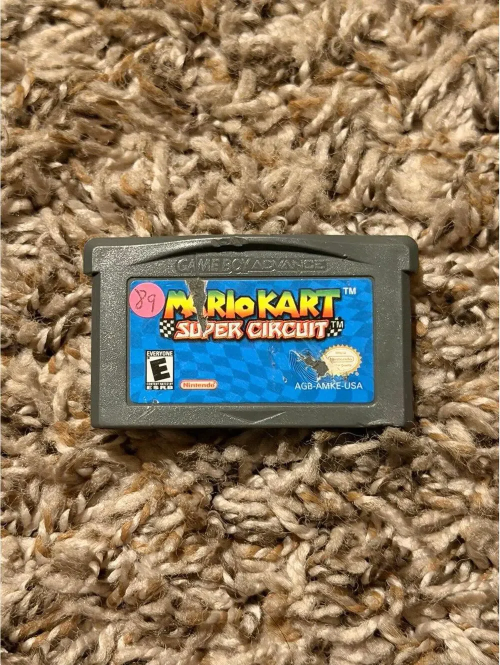 Mario Kart Super Circuit for Gameboy Advance